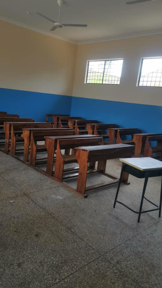 equiped with new benches