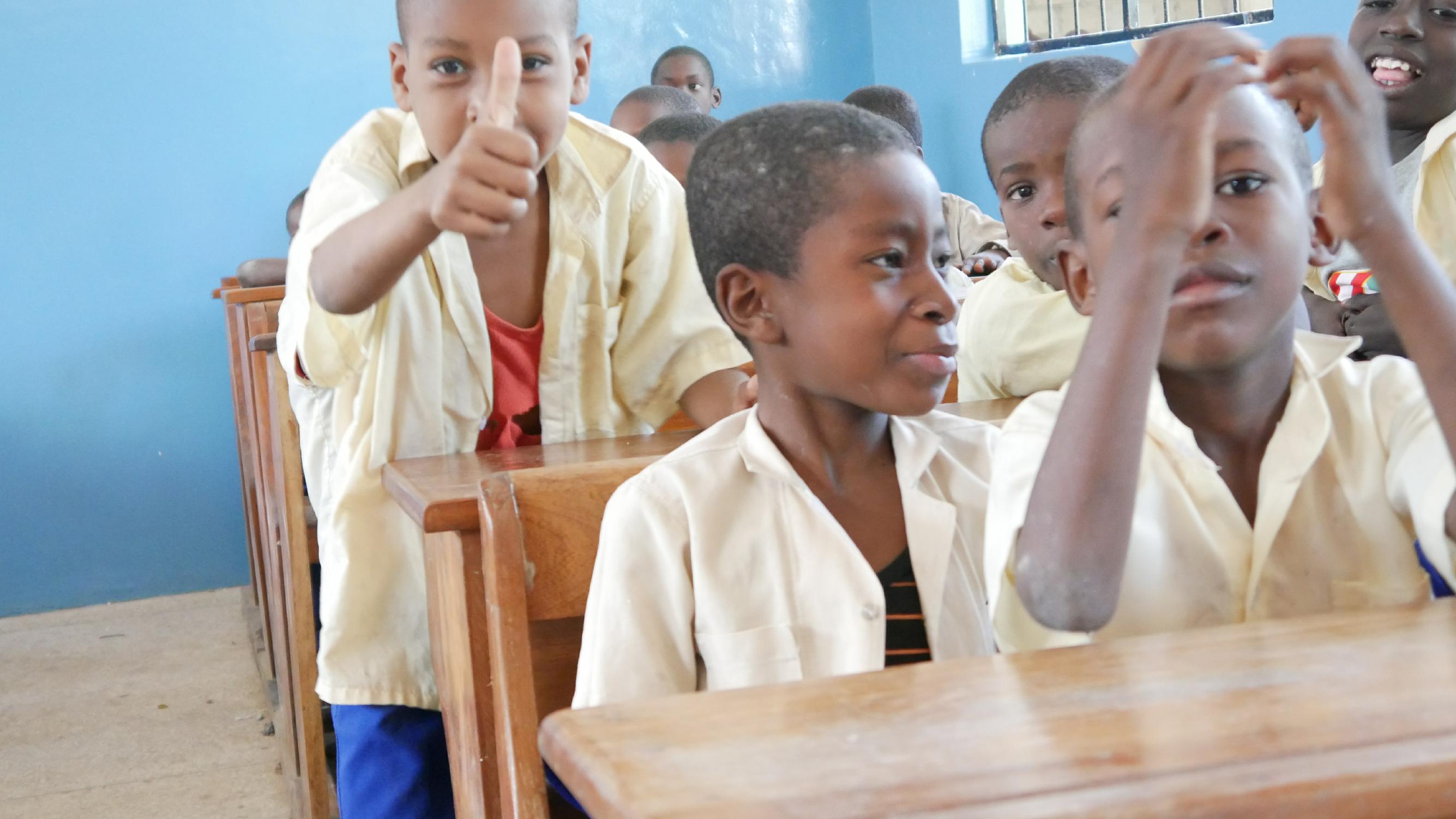 Happy School children