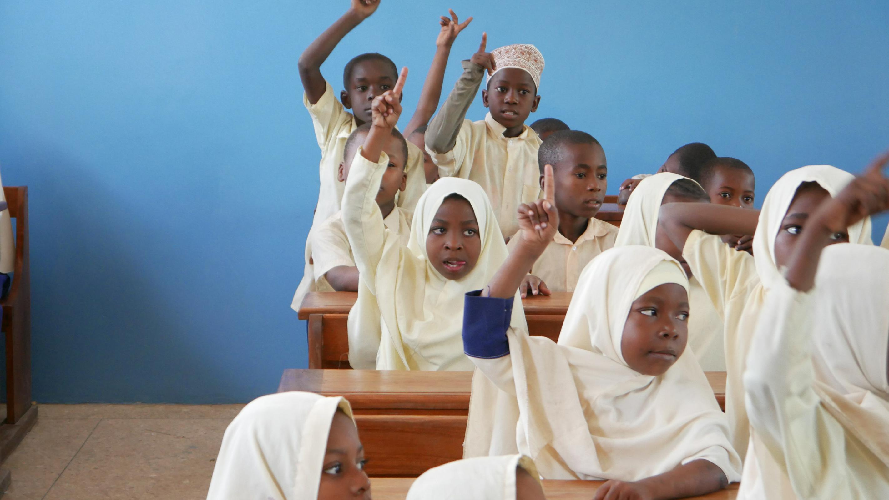 Happy School children